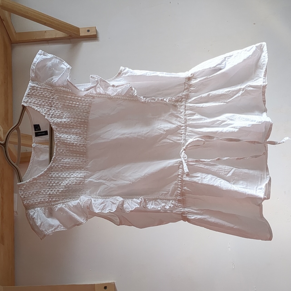 Vero Moda blouse white Cotton large
